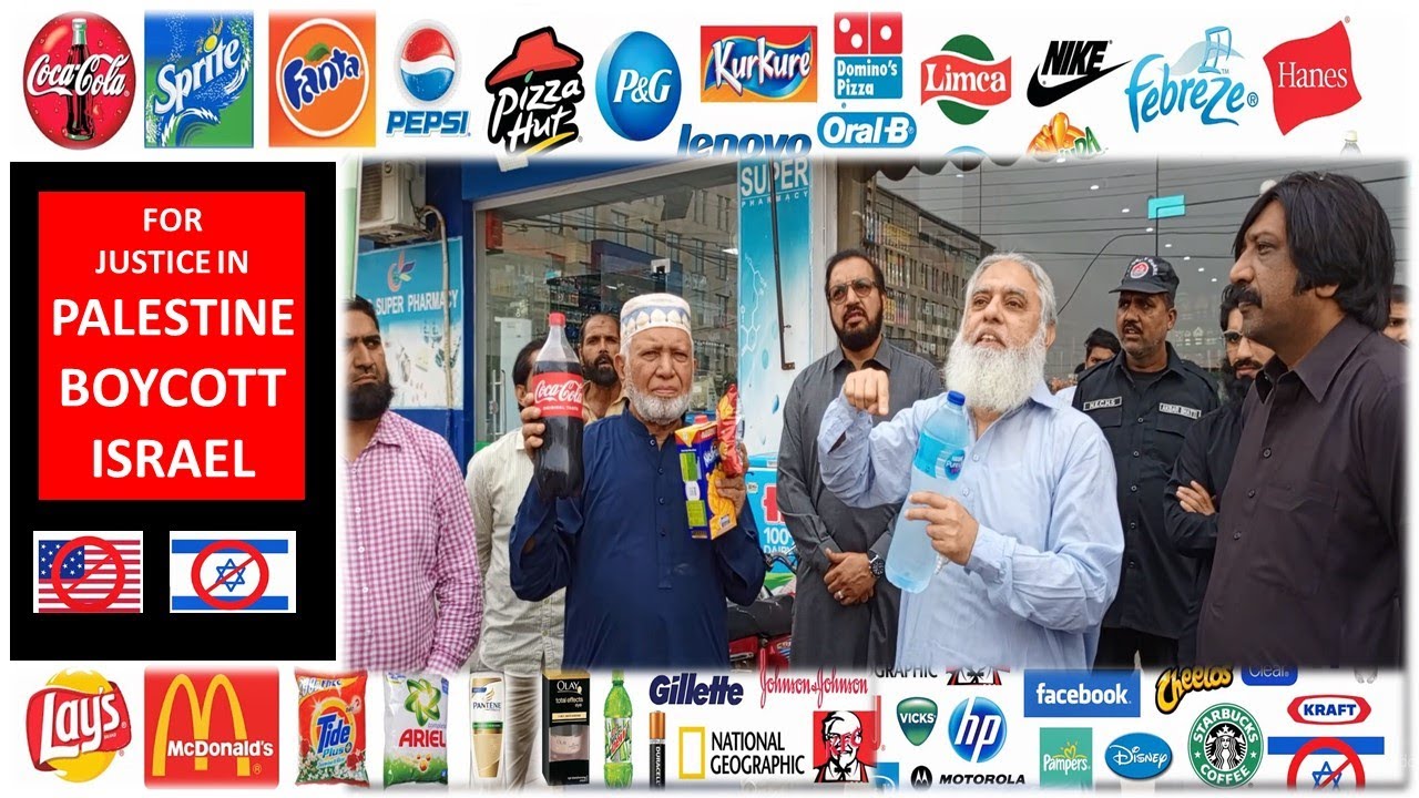 Israeli Products In Pakistan Boycott | For Justice In Palestine Boycott Israel | NESPAK