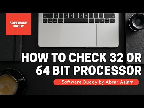Video: Hoe De Bitness Van De Processor Te Achterhalen?