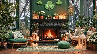 🔥🍀 St. Patrick’s Day PUB VIBES 2026 ☘️ Magical Irish Dreamy Jazz | Cozy Bar Ambience 🔴 LIVE 24/7