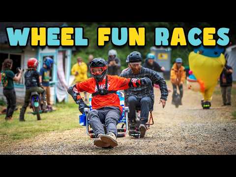 This Isn't Your Normal Onewheel Race... || Wheel Fun Races @ Seek n Shred Fest 6