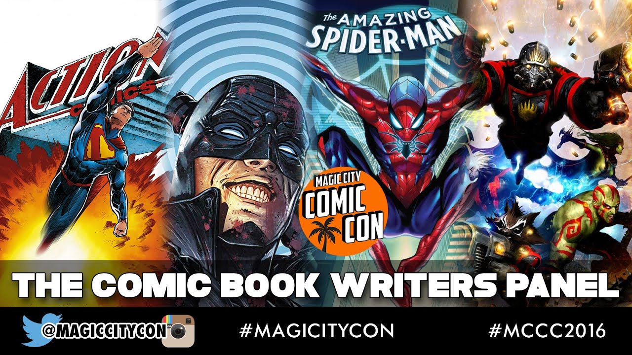 The Comic Book Writers Panel at Magic City Comic Con Jan 2016