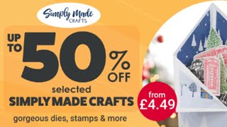 Simply Made Crafts MEGA SALE this weekend!!
Craft Stash Reviews:
Every person who has published a review is entered into a prize draw to win £50 of CraftStash vouchers every month
INTERNATIONAL POST AVAILABLE AT CRAFT STASH
FREE UK delivery on orders over £30
UK Next Delivery £5.99 (order before 2pm)
UK Orders under £30 = £3.50
Simply Made Crafts Mega Sale: https://tidd.ly/3XxTPoV
Simply Made Crafts Notebook Cover Wrap Die Set £16.09: https://tidd.ly/3lmYb44
D I S C L A I M E R
Some links are affiliate and do not cost you extra. Using them will support future projects that I bring to my Youtube channel & website. Many thanks for your continuing support Simply Made Crafts MEGA SALE this weekend!!