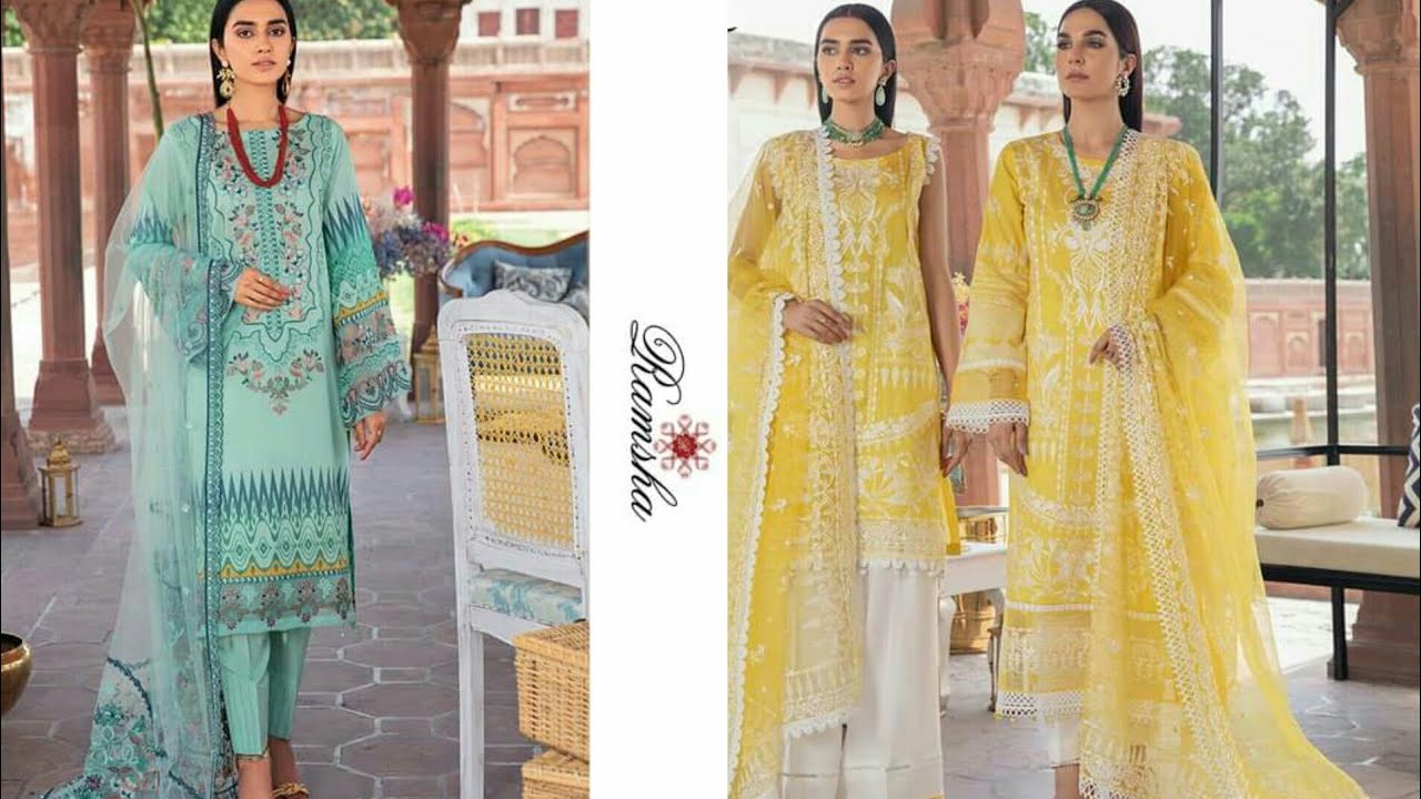 RAMSHA | Ramsha New Arrival | Andaaz luxury lawn by Ramsha 2021 with price