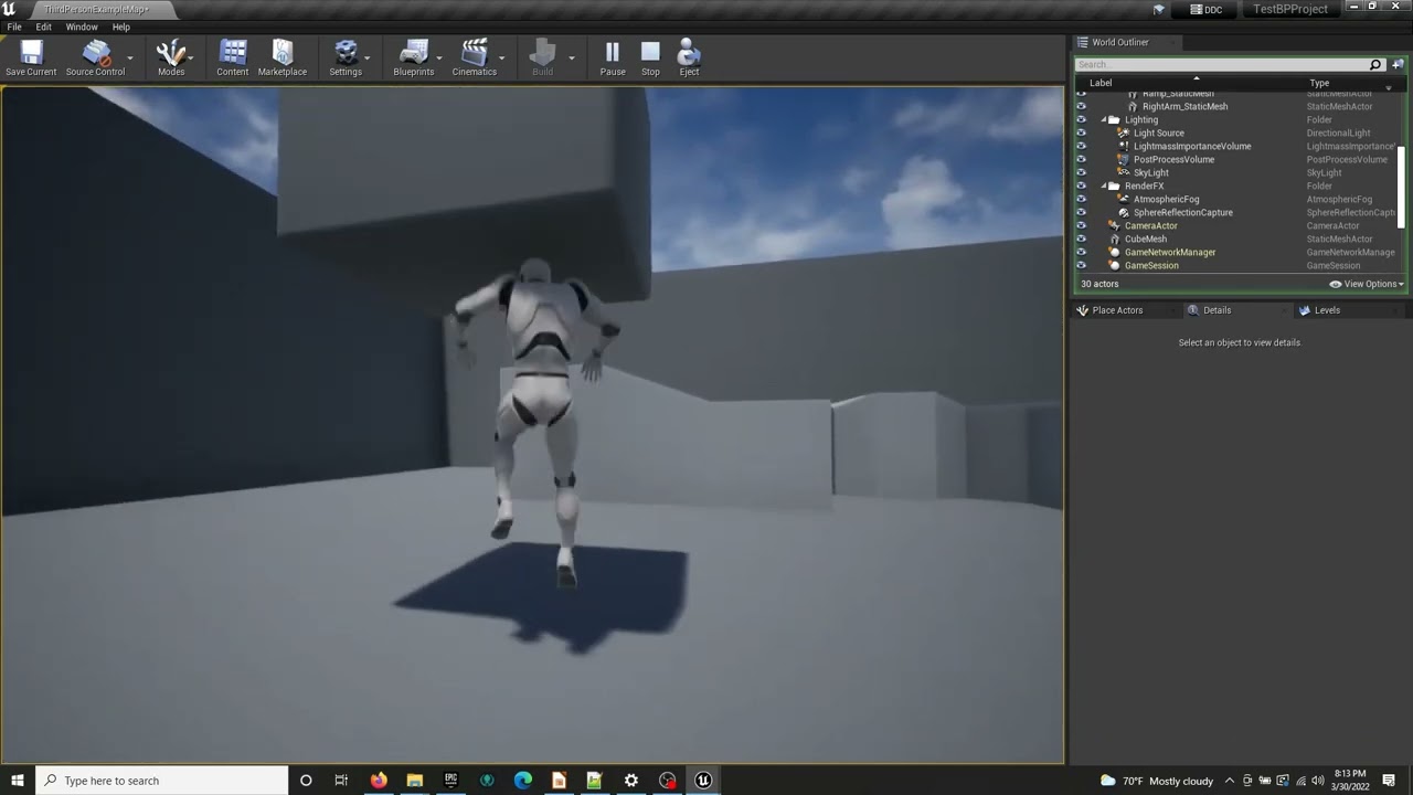 Andrew Hurley Unreal Workshop Part 2 (Spring 2022)