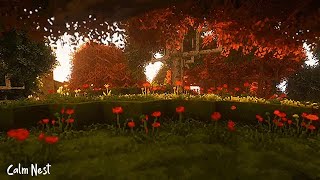 maybe here i'll feel better... (minecraft music w/ heavy rain)