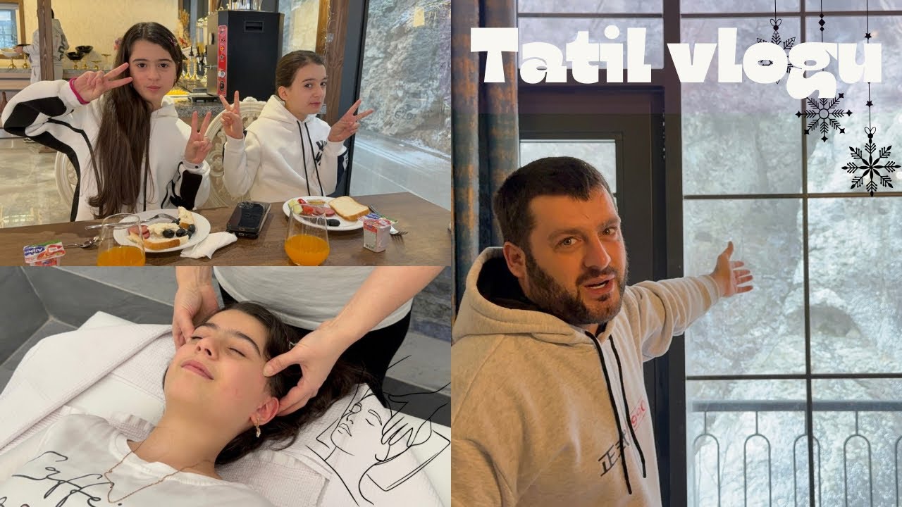TATİL VLOGU | MASAJ | OTEL TURU | HAVUZ