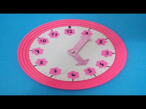 Video: Cómo Hacer Un Reloj