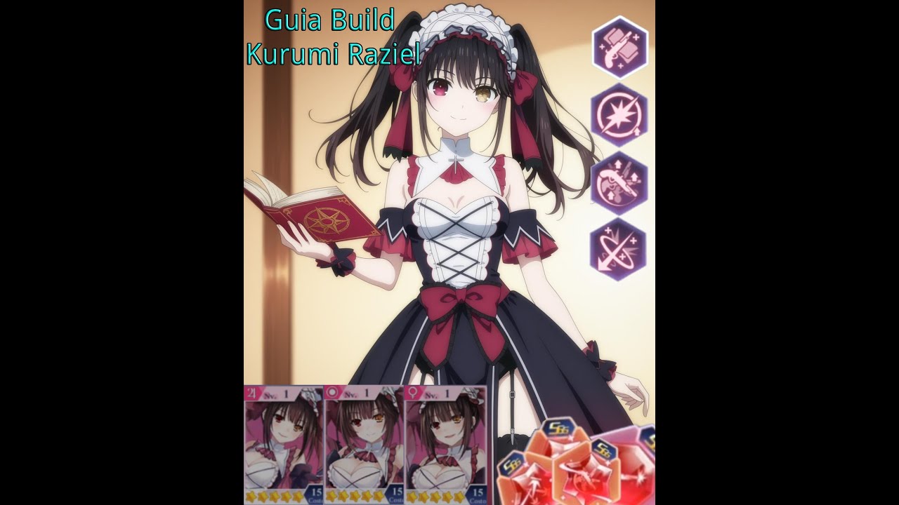 Date A Live Spirit Echo / Guia de Build de Kurumi Raziel GB 2025