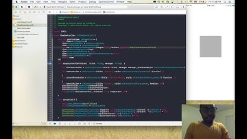 Creating an AlertController