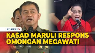 Download lagu Kasad Maruli Respons Omongan Megawati soal Prajurit TNI Intimidasi Rakyat