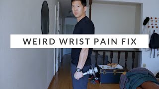 Fix (Outer) Ulnar Wrist Pain With This Simple Wrist Pain Exercise...(TFCC Tear?)