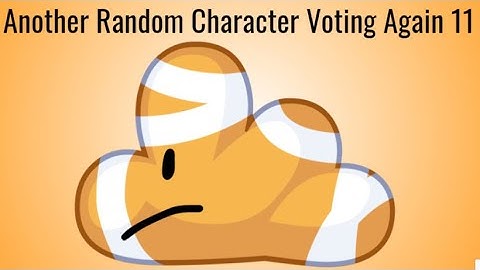 Another Random Character Voting Again 11