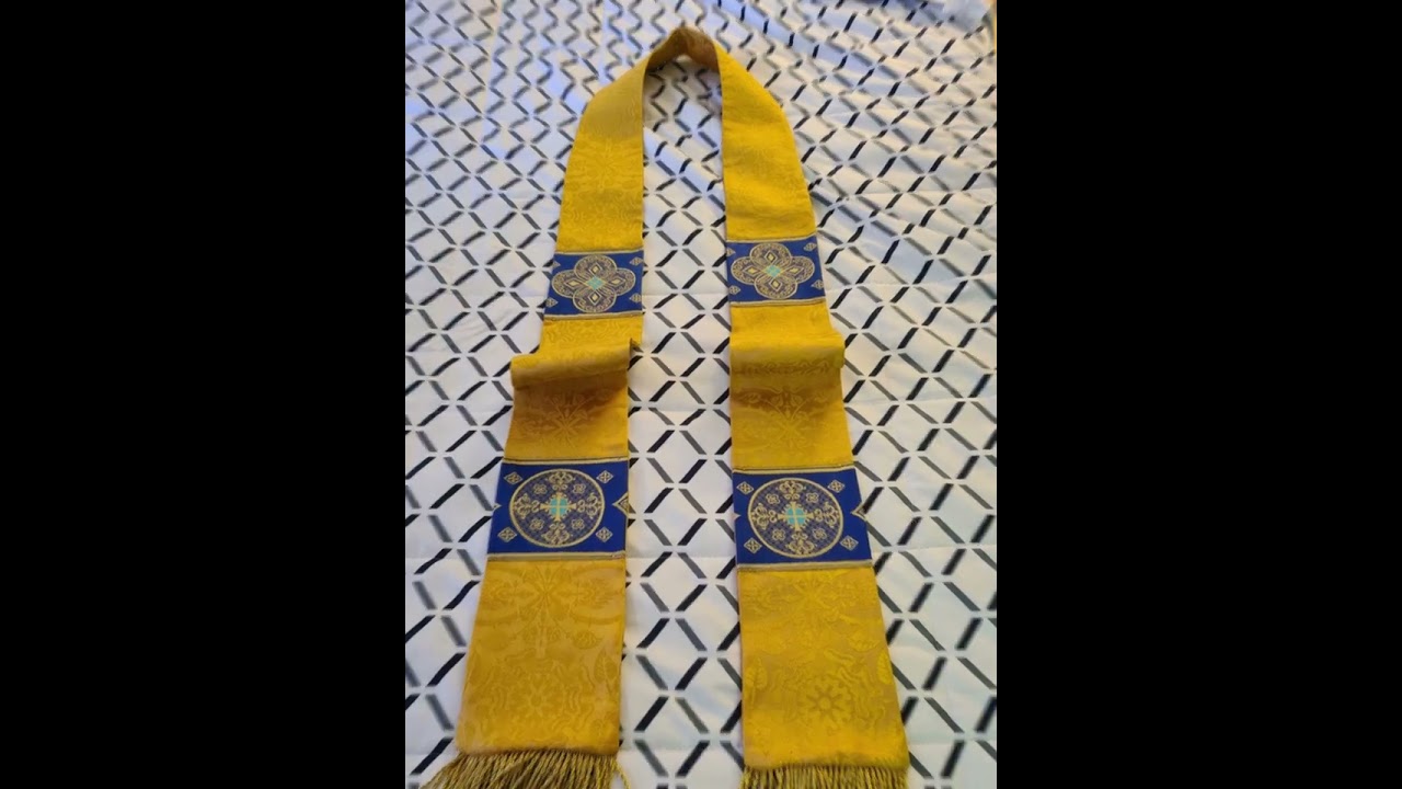The Making of Chasuble & Stole.