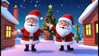 Tiny Santa Gets Stuck in Every Single Chimney | Funny Christmas Kids Nursery Rhyme Animation screenshot 2