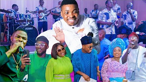 YINKA AYEFELE, ENIOLA AJAO, BABATUNMISE AND OTHERS GRACED WOLI AGBA'S  BABY GIRL CHRISTENING