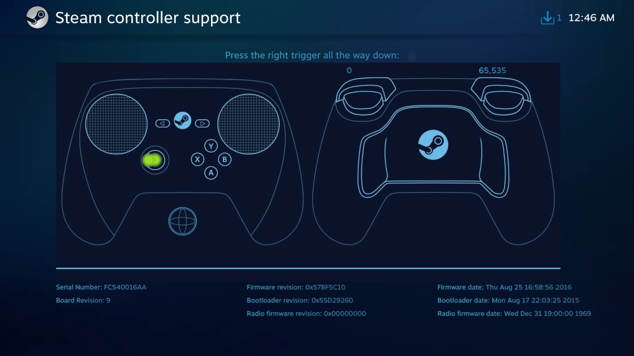 steam controller hardware malfunction