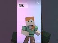Alex and Steve make youtube shorts #shorts #Minecraft ❤