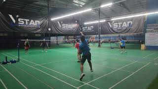0302 MD [CLVK] 🤾‍♂️ GUN / Hung 🏸 Binh / Nghia - HAPTHY Badminton - Vstar Badminton Court