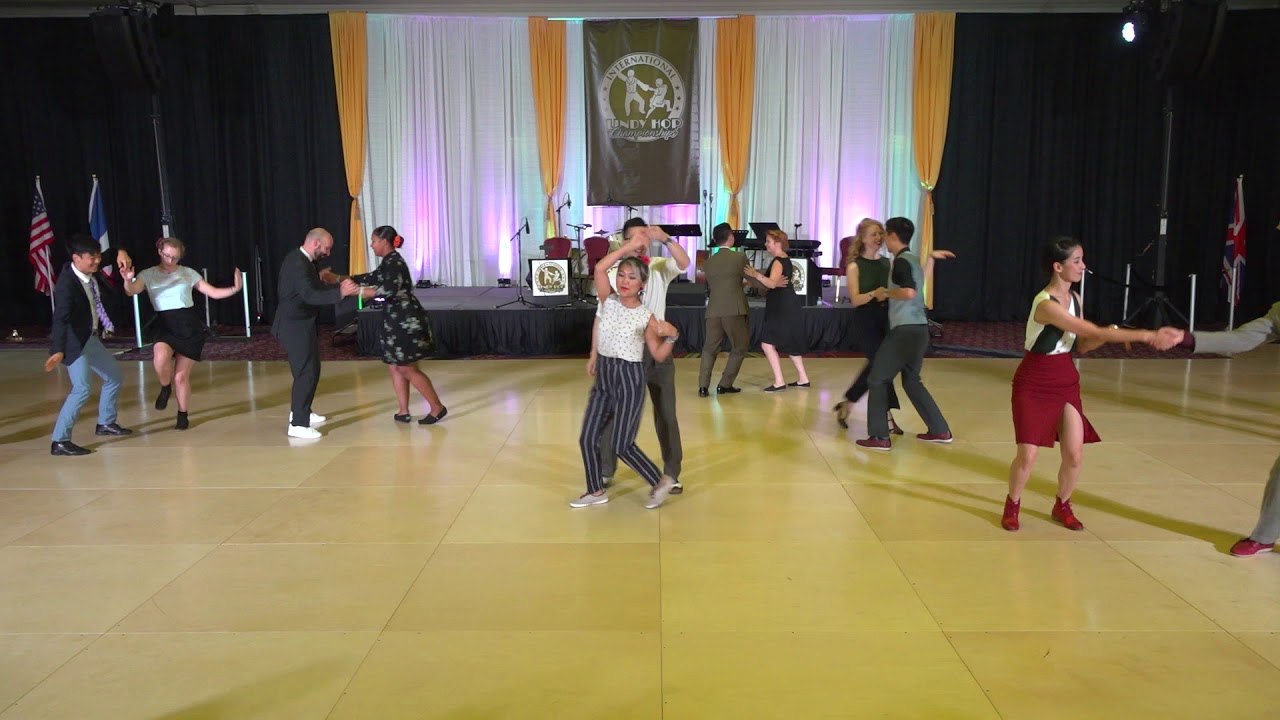 ILHC 2018 - Open Lindy Hop Draw Finals - All Skate
