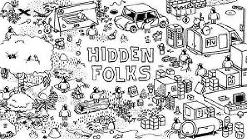 Can You Find Them All? 👀 Hidden Folks 10-Minute Relaxing Gameplay – Funny Hidden Object Game!