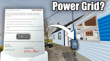 Getting My House Connected to the Power Grid! | Mon Bazou