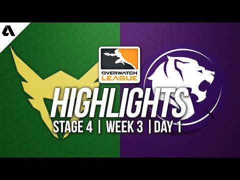 LA Valiant vs LA Gladiators | Overwatch League Highlights OWL Stage 4 Week 3 Day 1