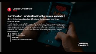Gamification Episode 1: Fundamentals of Gamification