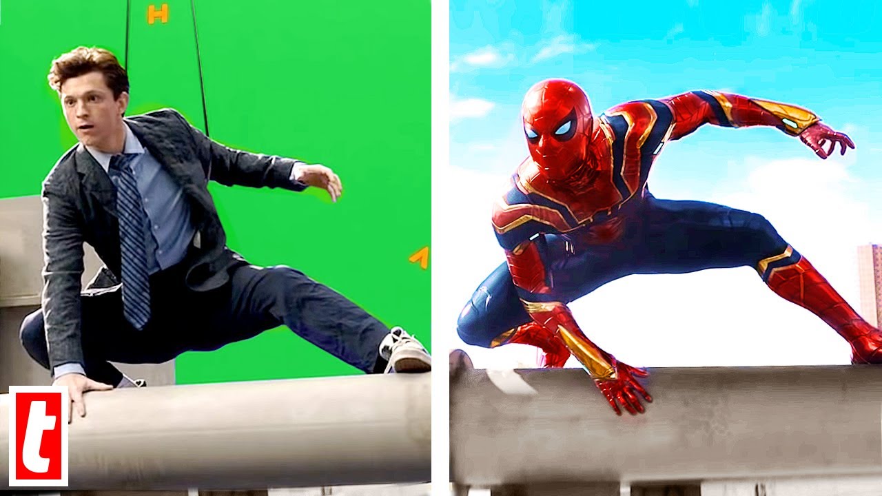 Spider-Man No Way Home Cgi Vs. The Real Scene - Youtube