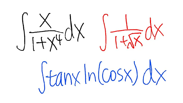 Understand u substitution for integration (3 slightly trickier examples), calculus 1 tutorial