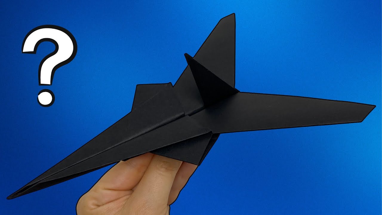  Einfaches Papierflugzeug falten - Schritt für Schritt Anleitung - YouTube Motiv 