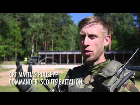 Preparing for Trident Juncture – Scouts Battalion, Estonia