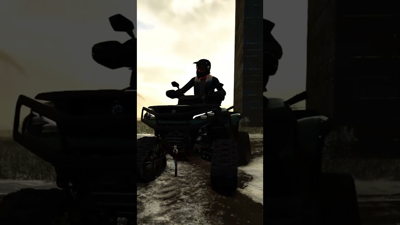 Farming Simulator 25 Highlands Fishing Kinlaig Téli szünet (Holiday) #10 Quadozás a hóban.