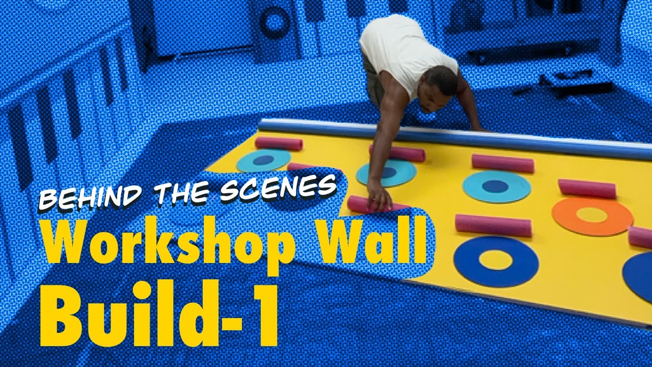 Workshop Wall Build, Part 1 | Behind the Scenes | Needlz and Skratch