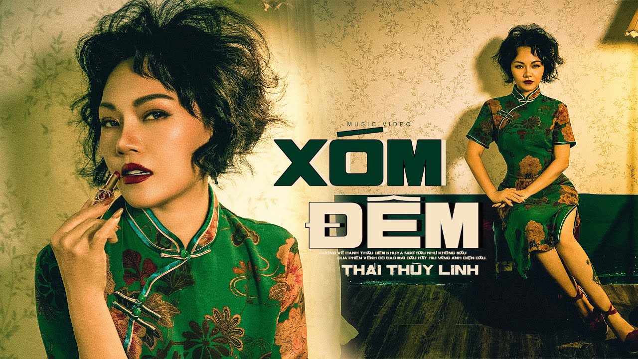 Xóm Đêm - Thái Thùy Linh (Jazz Version)  | Official Lyrics Video