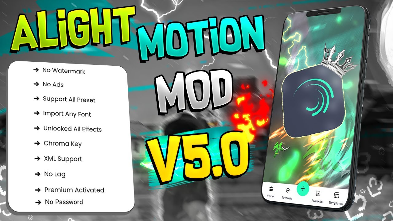 Alight Motion New Update Alight Motion V.5.0 Alight Motion Slow motion Effect Merajul