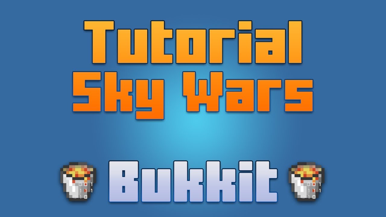 como descargar y usar el plugin de skywars para minecraft 1.7.2 - YouTube