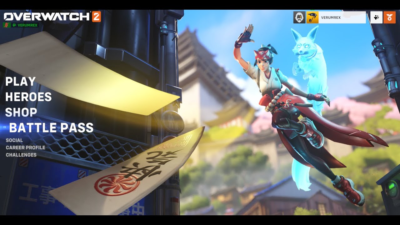 Overwatch 2 competitive with Kinghans