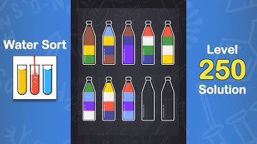 Water Sort Puzzle Solution - Level 250