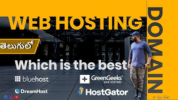 What is Domain & Hosting in Telugu | Types of WebHosting | Which Hosting Best for WordPress | Telugu