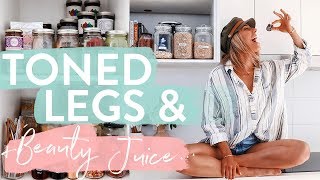 THE LIFE VLOG: Clear Skin Smoothie | Updates | Boyfriend | Toned Leg & Booty Workout