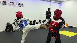 Sharks Taekwondo Academy Junior Kids Fight Training