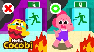 Fire Safety Tips Song Learn Safety Tips For Kids Compilation Nursery Rhymes Hello Cocobi