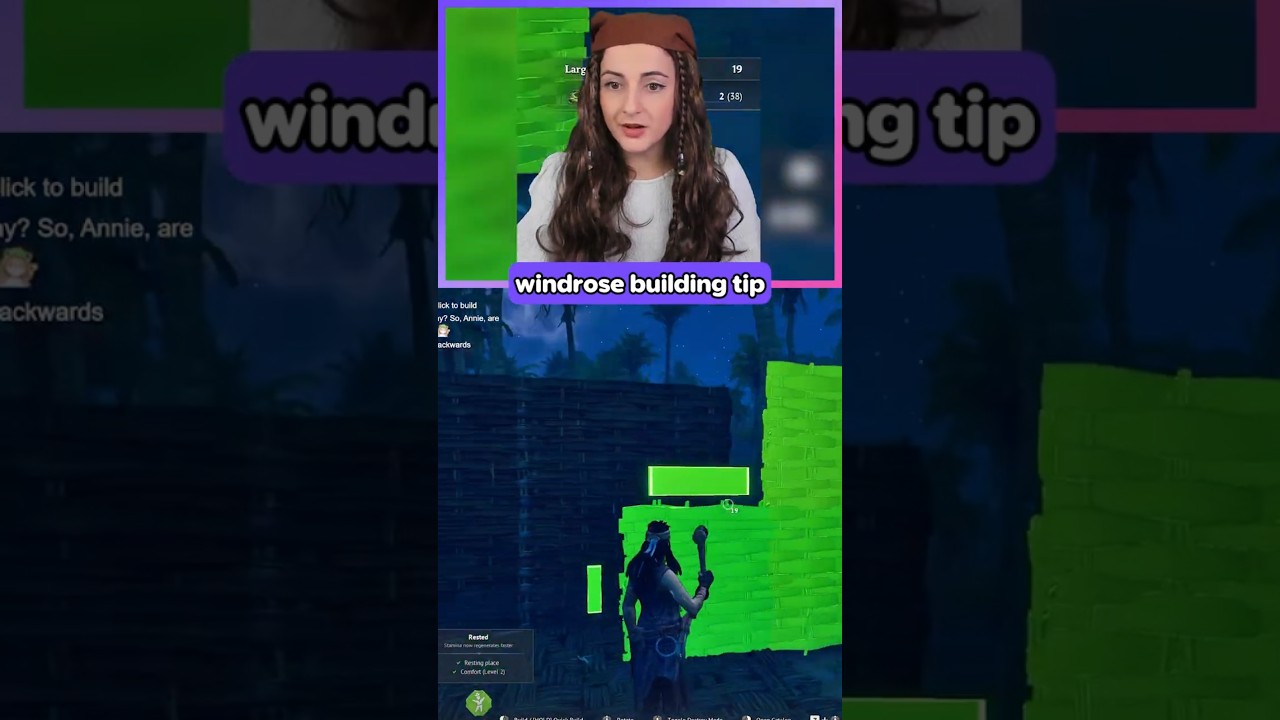 Windrose building tip ☝️ huge time saver