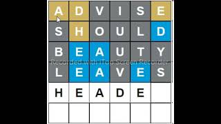 WordHurdle 2 April answer | wordle 2 hint, tips, answer today #wordhurdle #shorts #wordhurdle148