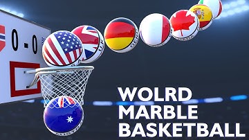 Marble Basketball Tournament 3D