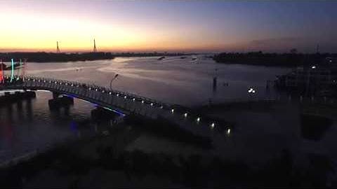 Ninh Kieu Wharf Can Tho - Bến Ninh Kiều ngày và đêm Drone camera flycam