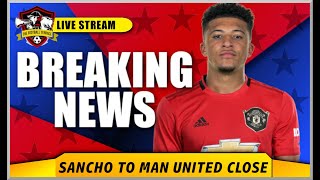 Jadon Sancho to Manchester United to complete this week! Man United Transfer News