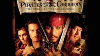 Video thumbnail of "Pirates Of The Caribbean Soundtrack- The Black Pearl"