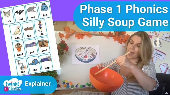 Silly Soup Rhyming Activity | Phase 1 Phonics