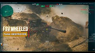 FSV Wheeled Tank Destro  only delta force mobile